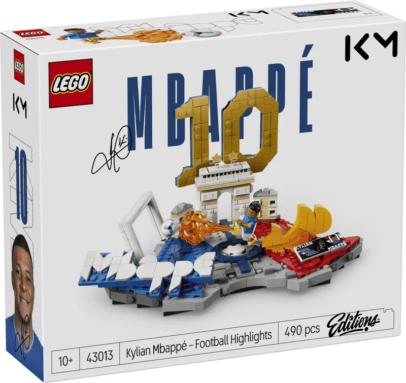 LEGO 43013 Kylian Mbappé - piłkarskie momenty zdjęcie 2