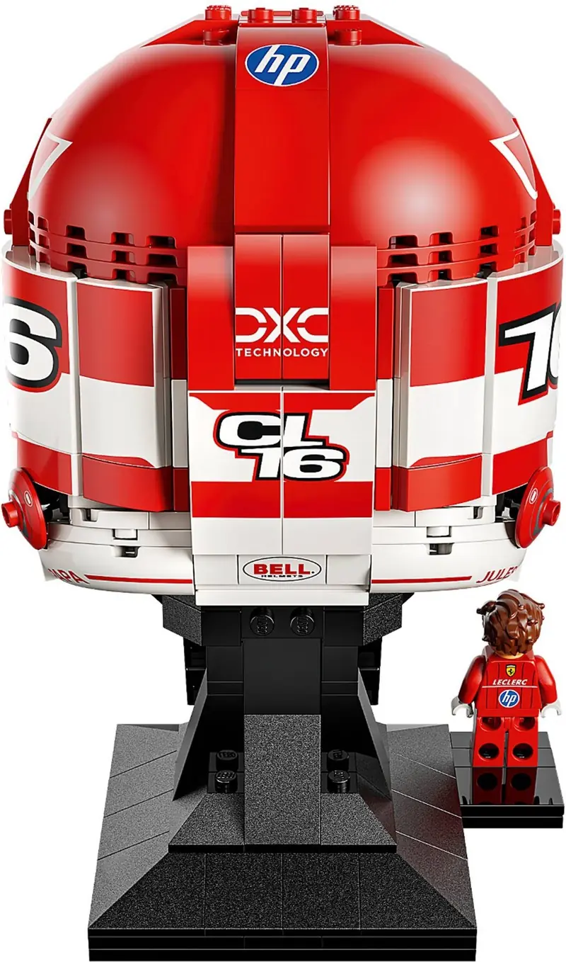 LEGO 43014 Kask Charles Leclerc Scuderia Ferrari HP zdjęcie 7