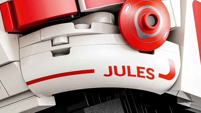 LEGO 43014 Kask Charles Leclerc Scuderia Ferrari HP zdjęcie 14