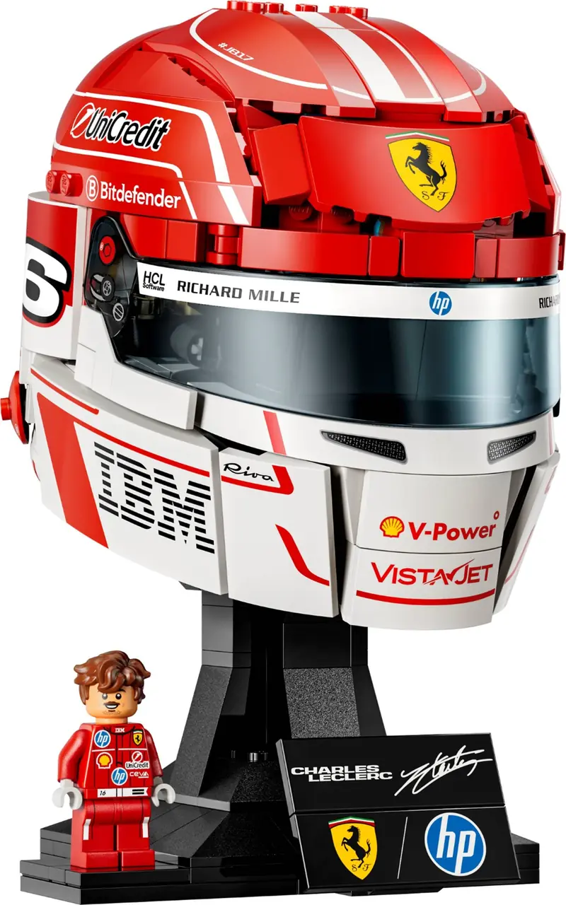 LEGO 43014 Kask Charles Leclerc Scuderia Ferrari HP