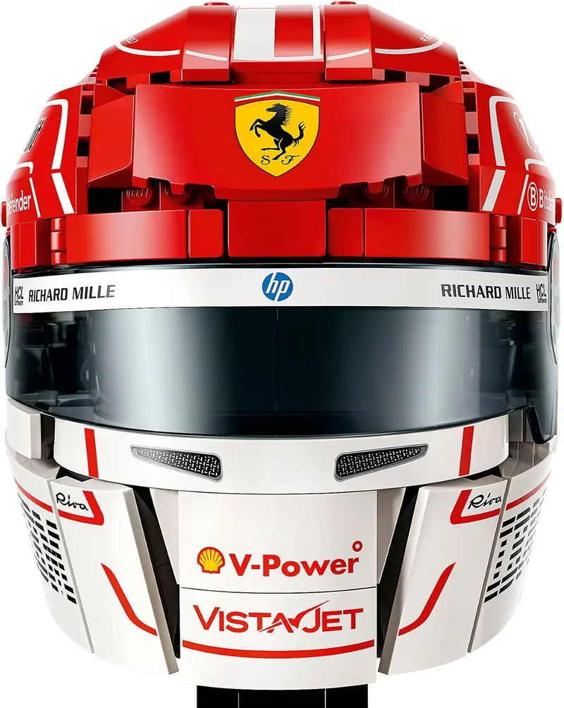 LEGO 43014 Kask Charles Leclerc Scuderia Ferrari HP zdjęcie 5