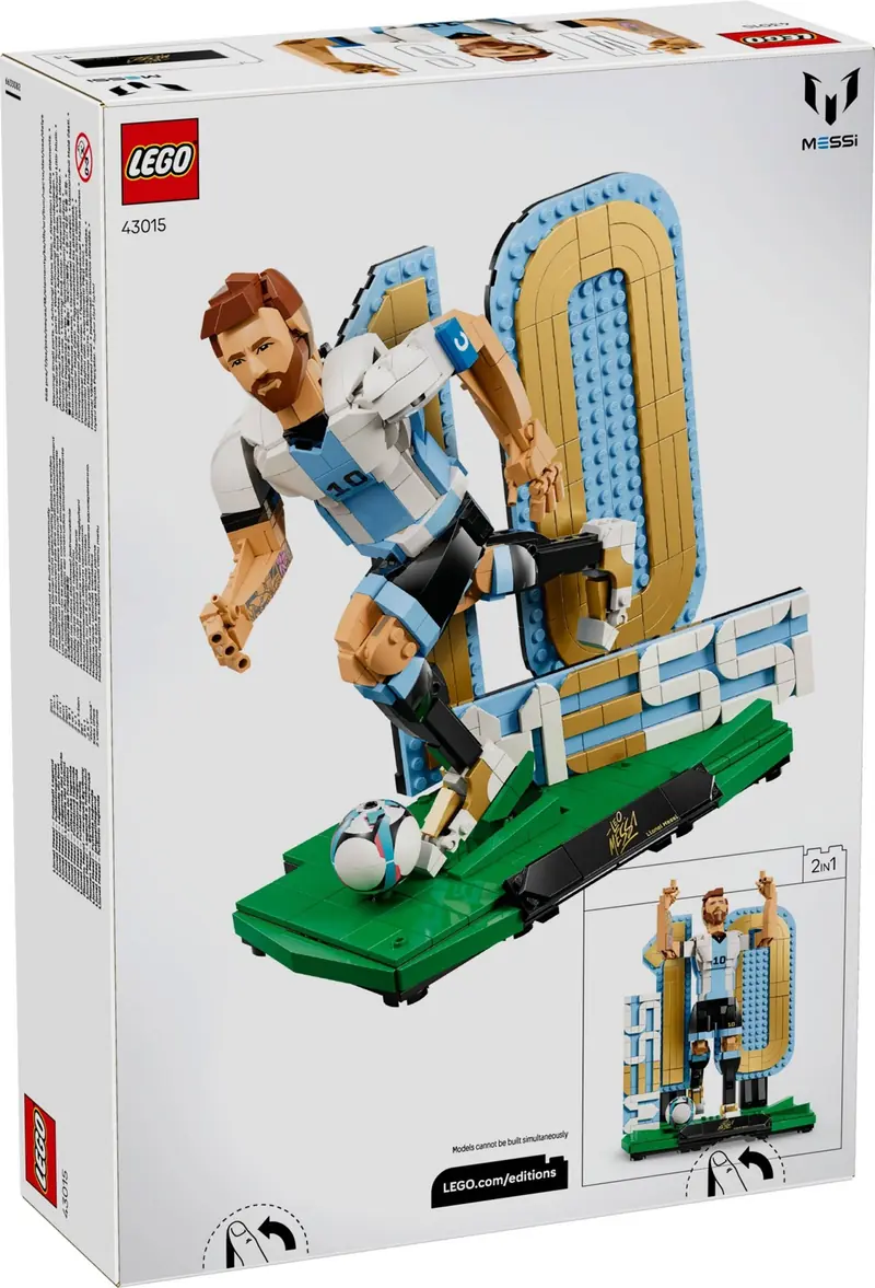 LEGO 43015 Lionel Messi - piłkarska legenda zdjęcie 3