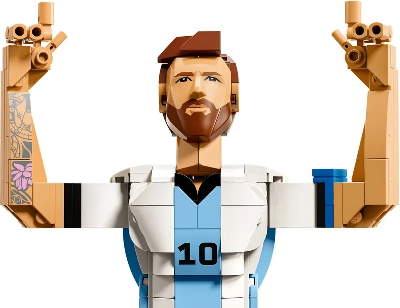 LEGO 43015 Lionel Messi - piłkarska legenda zdjęcie 5