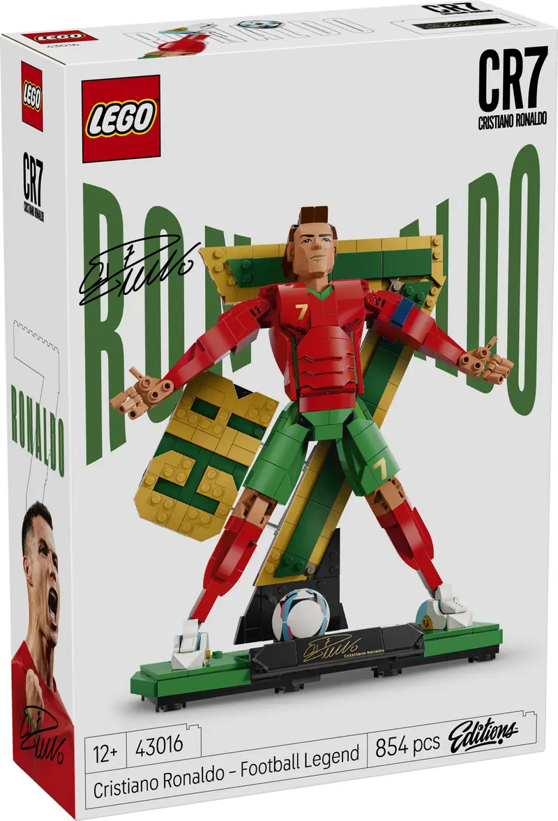 LEGO 43016 Cristiano Ronaldo - piłkarska legenda zdjęcie 2