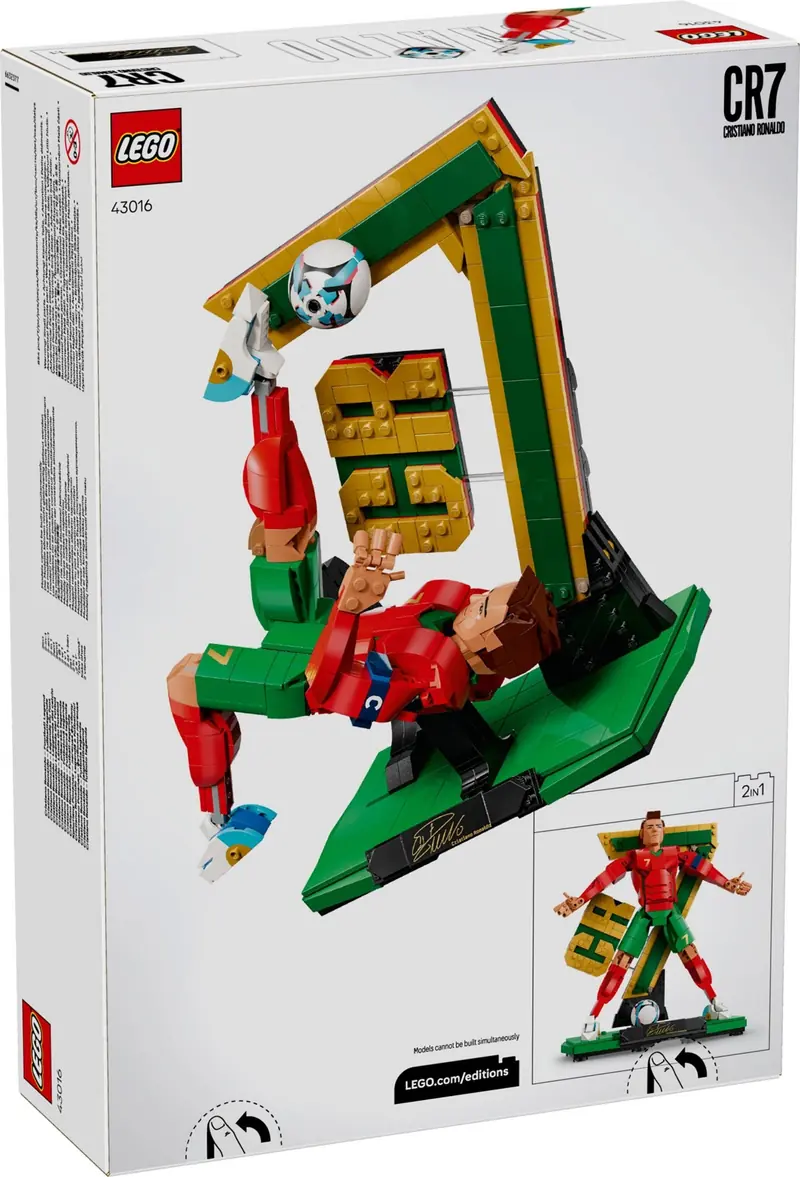 LEGO 43016 Cristiano Ronaldo - piłkarska legenda zdjęcie 3