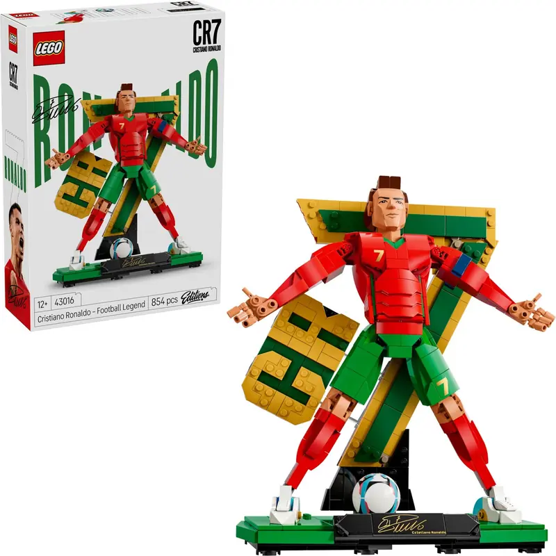LEGO 43016 Cristiano Ronaldo - piłkarska legenda zdjęcie 4