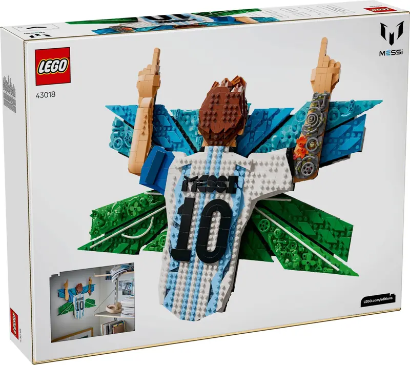 LEGO 43018 Lionel Messi - cieszynka zdjęcie 3