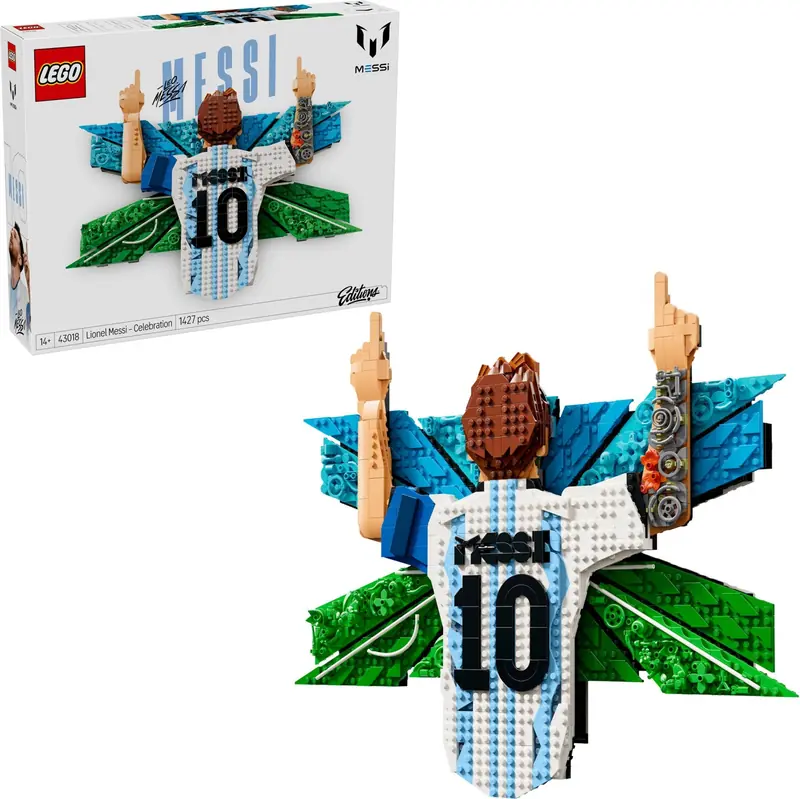 LEGO 43018 Lionel Messi - cieszynka zdjęcie 4