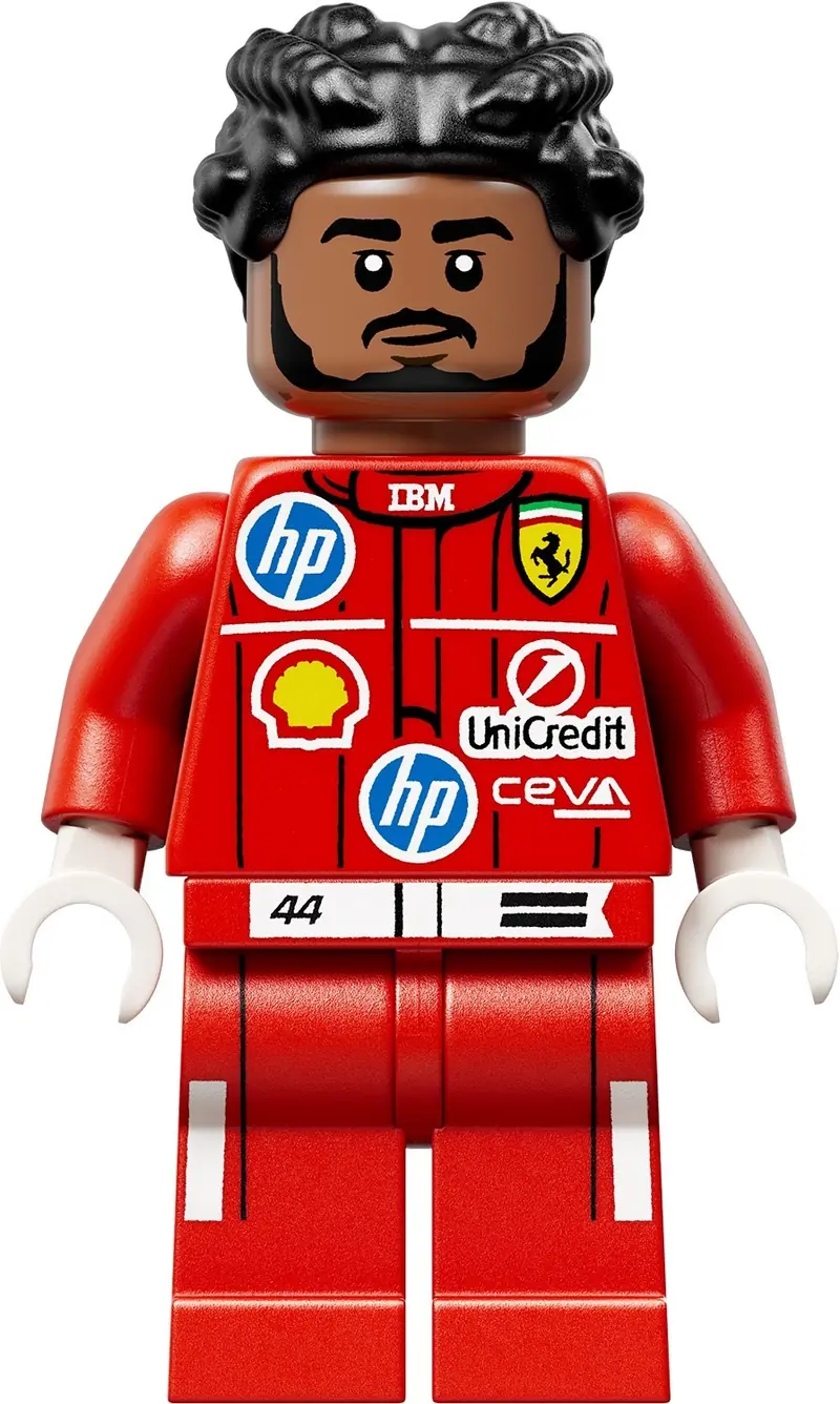 LEGO 43022 Kask Lewis Hamilton Scuderia Ferrari HP zdjęcie 2