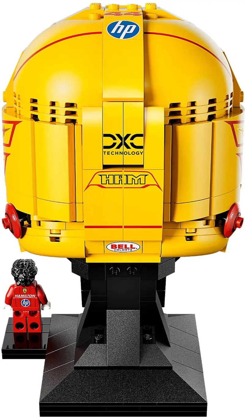 LEGO 43022 Kask Lewis Hamilton Scuderia Ferrari HP zdjęcie 6
