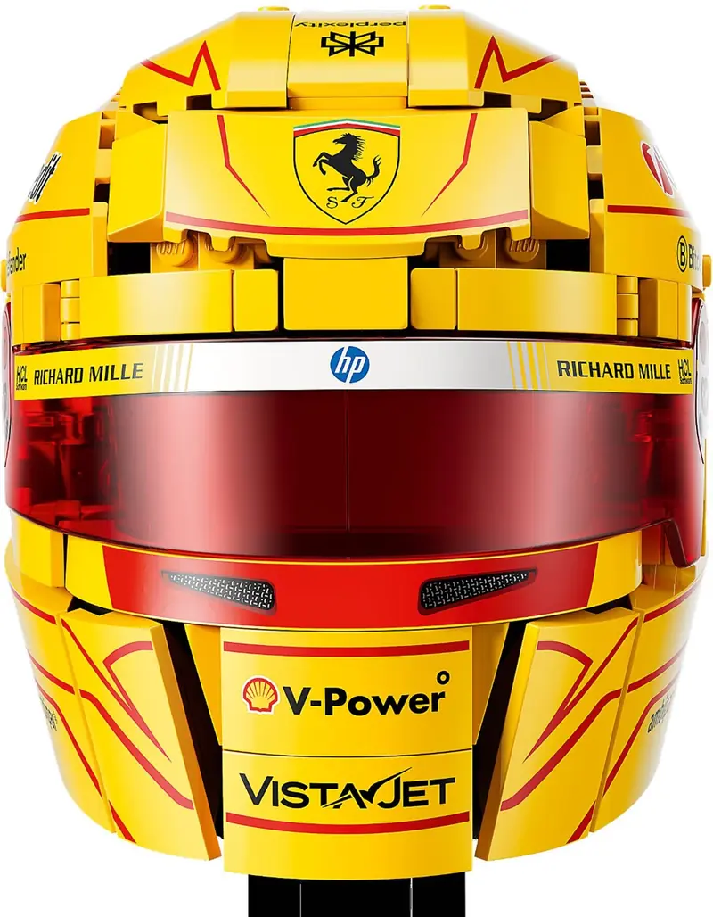LEGO 43022 Kask Lewis Hamilton Scuderia Ferrari HP zdjęcie 9