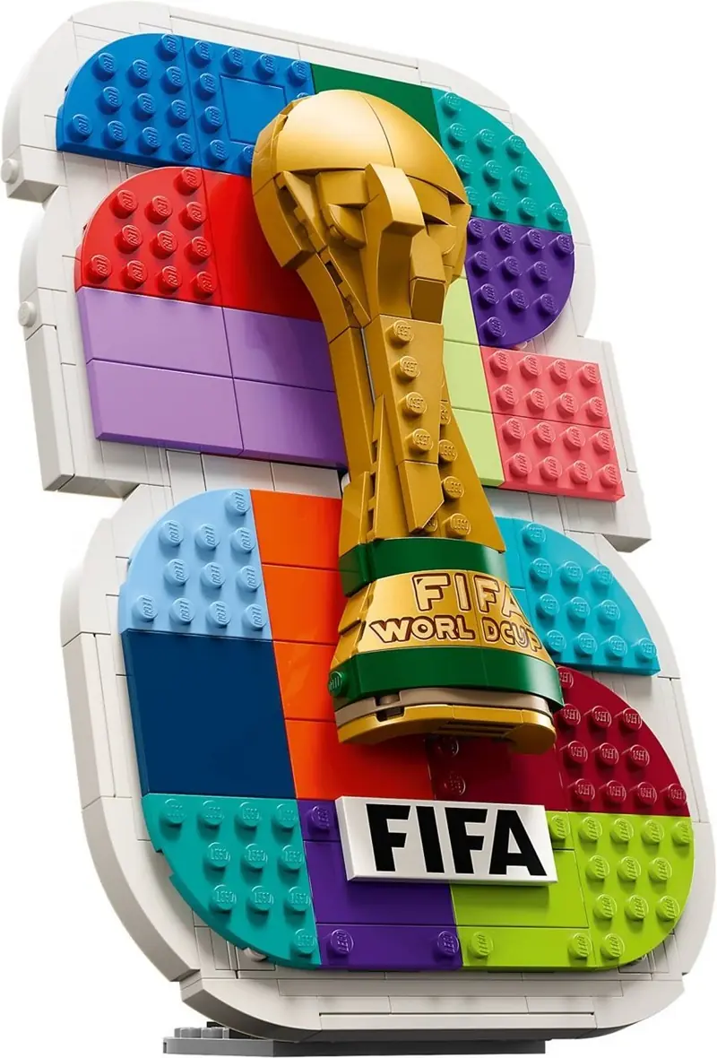 LEGO 43032 Oficjalne logo FIFA World Cup 2026 zdjęcie 6