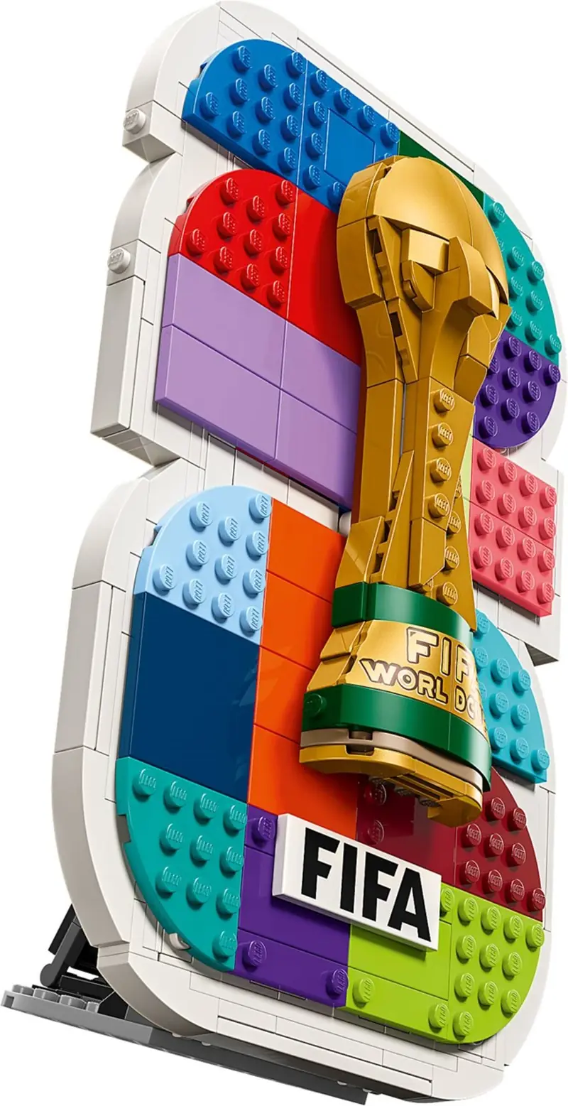LEGO 43032 Oficjalne logo FIFA World Cup 2026 zdjęcie 7