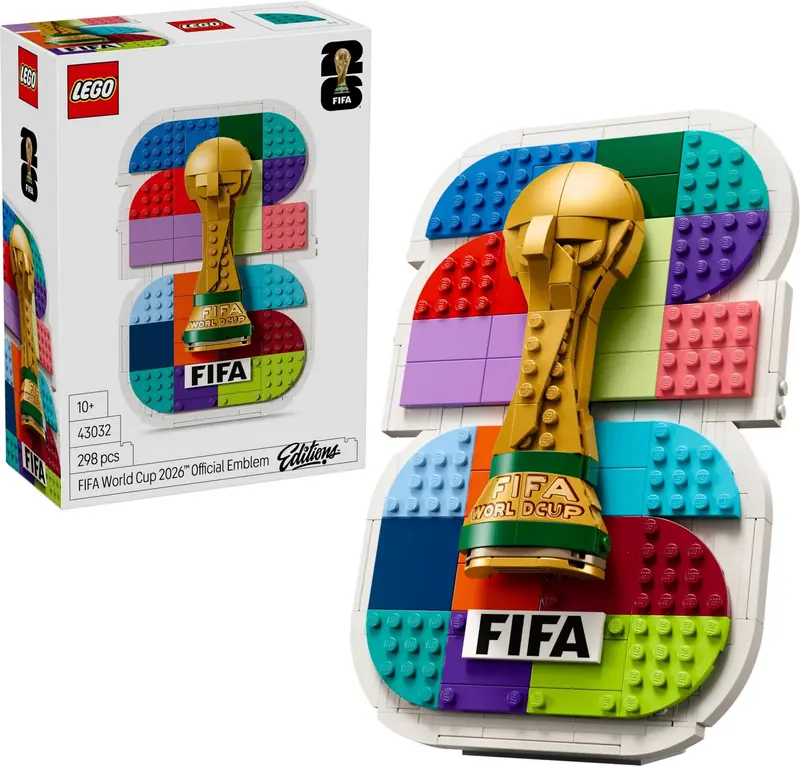 LEGO 43032 Oficjalne logo FIFA World Cup 2026 zdjęcie 5