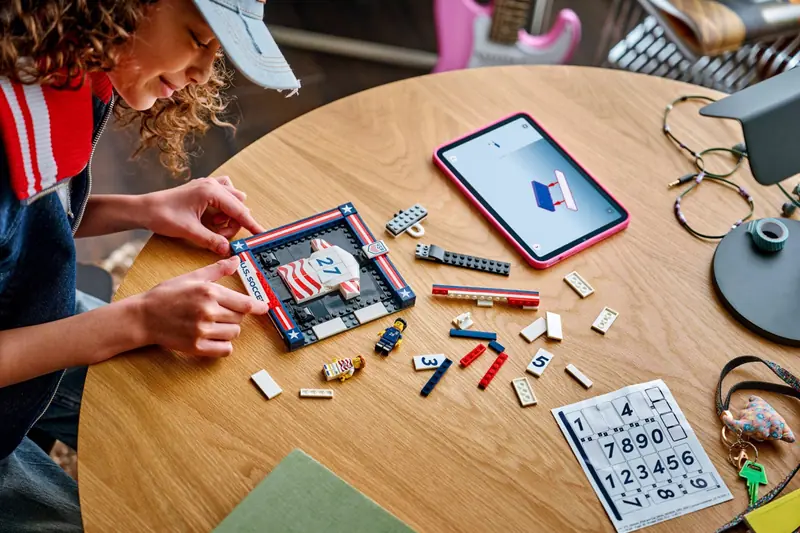 LEGO 43033 Koszulka piłkarska reprezentacji USA 2026 zdjęcie 10