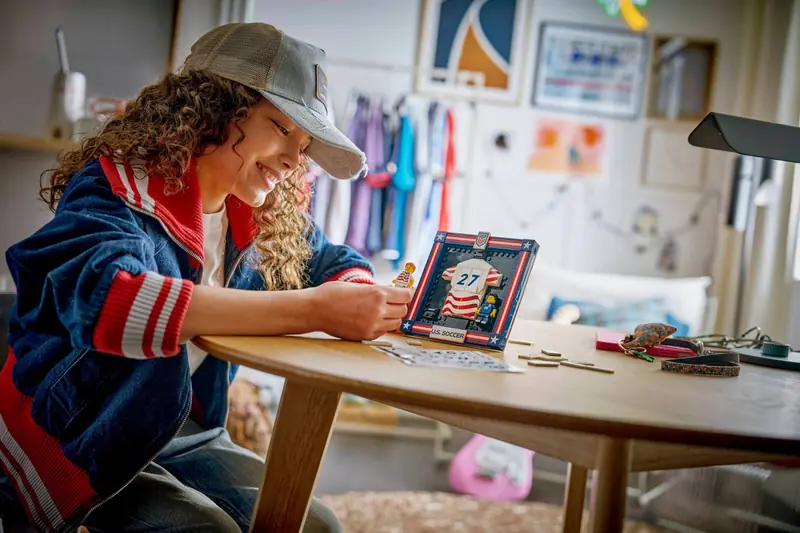 LEGO 43033 Koszulka piłkarska reprezentacji USA 2026 zdjęcie 11