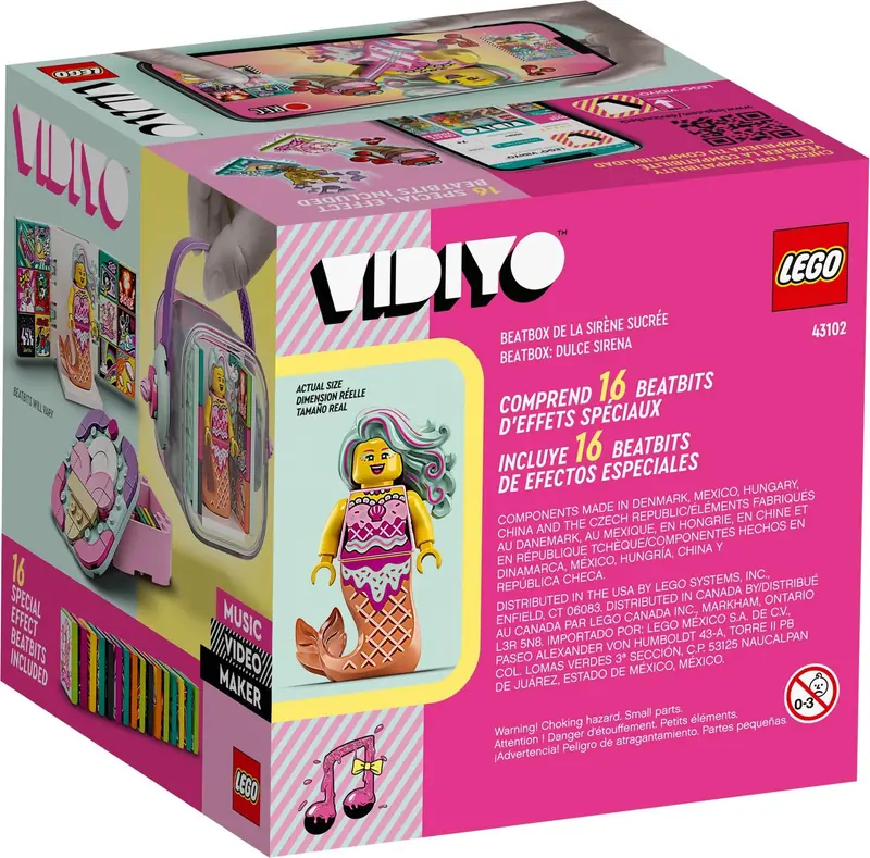LEGO 43102 Candy Mermaid BeatBox zdjęcie 3