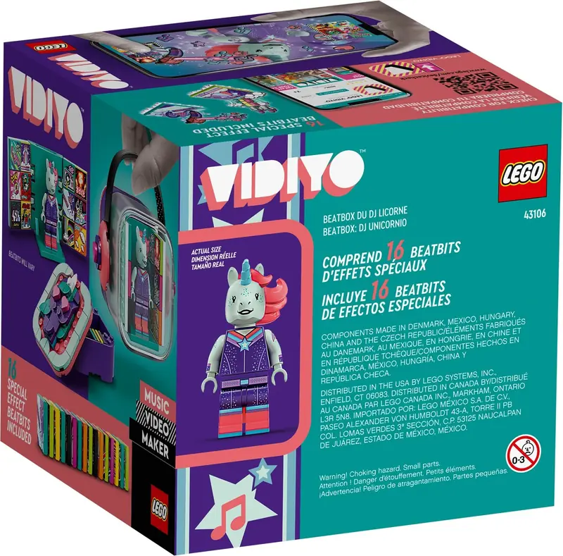 LEGO 43106 Unicorn DJ BeatBox zdjęcie 8
