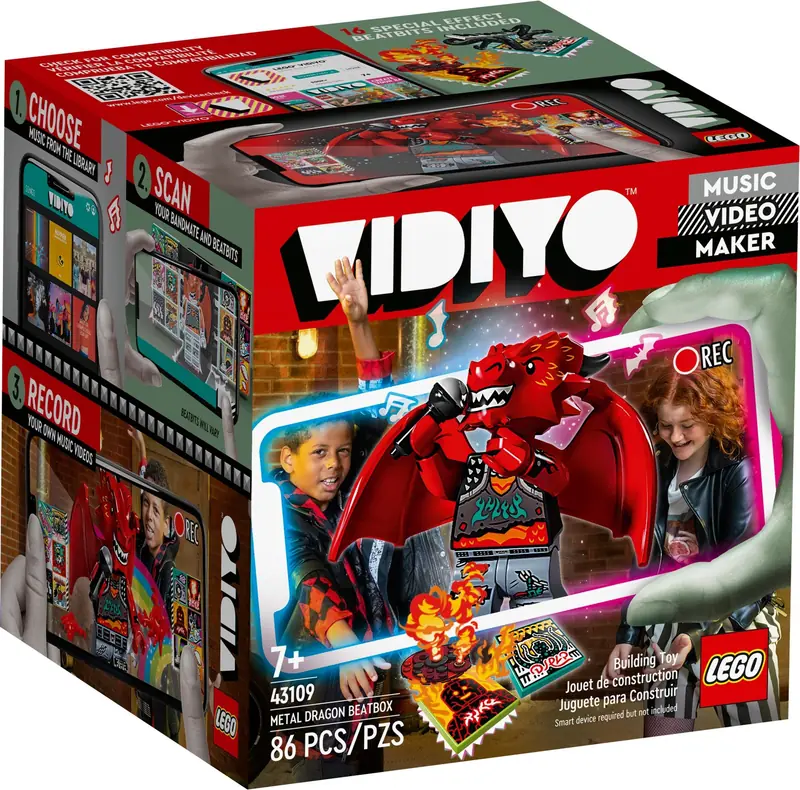 LEGO 43109 Metal Dragon BeatBox zdjęcie 2
