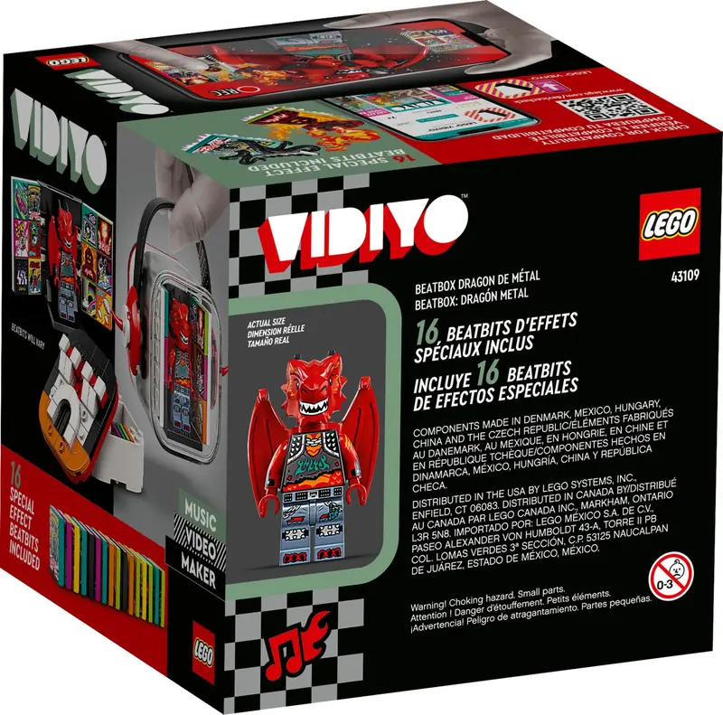 LEGO 43109 Metal Dragon BeatBox zdjęcie 5