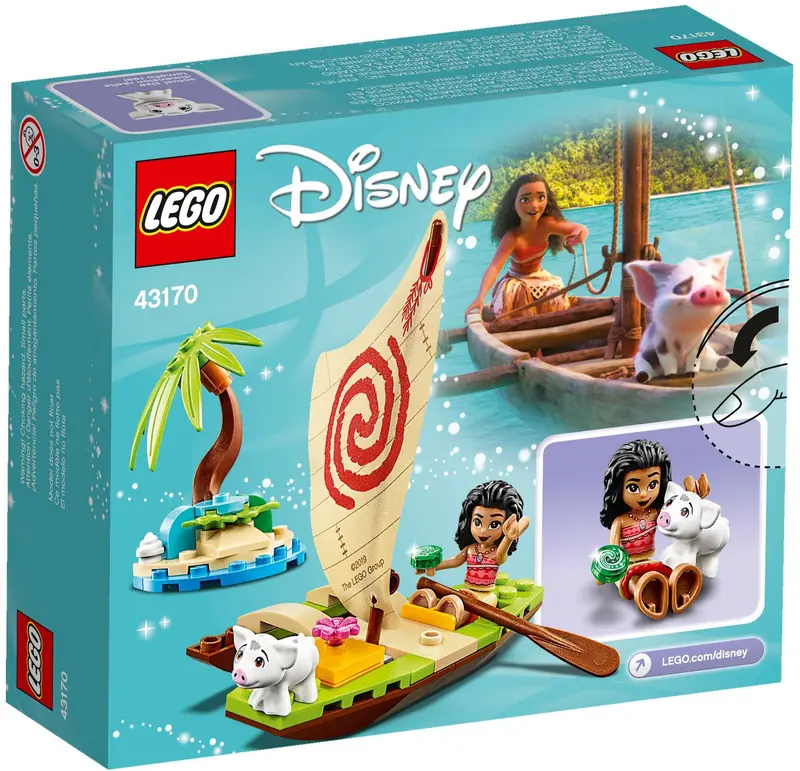 LEGO 43170 Oceaniczna przygoda Vaiany zdjęcie 5