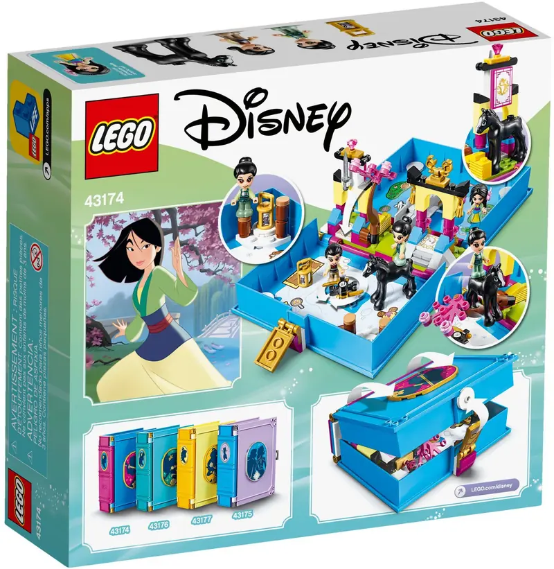 LEGO 43174 Książka z przygodami Mulan zdjęcie 5