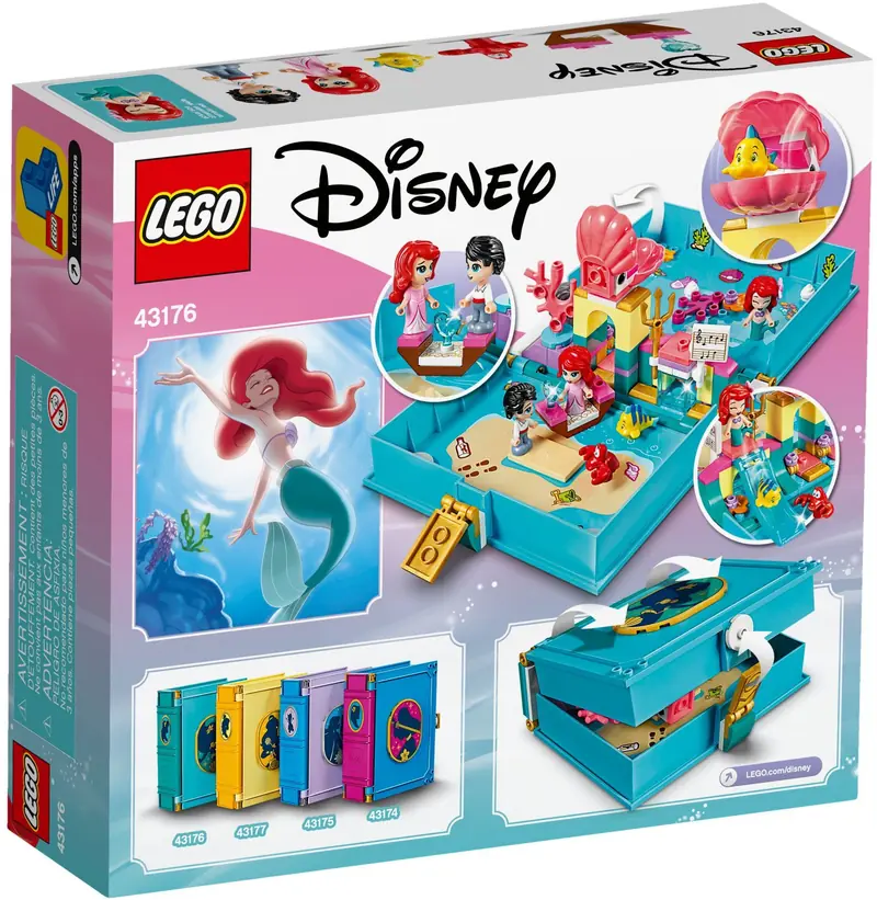 LEGO 43176 Książka z przygodami Arielki zdjęcie 5