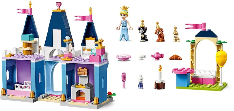 LEGO 43178 Przyjęcie w zamku Kopciuszka zdjęcie 4