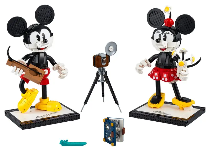 LEGO 43179 Myszka Miki i Myszka Minnie do zbudowania