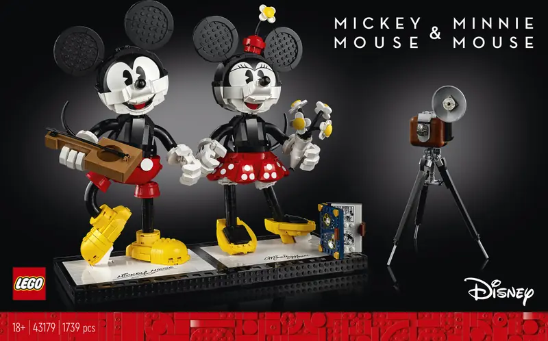 LEGO 43179 Myszka Miki i Myszka Minnie do zbudowania zdjęcie 23
