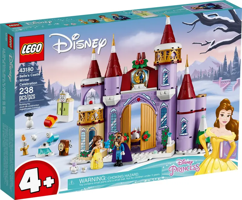 LEGO 43180 Zimowe święto w zamku Belli zdjęcie 2