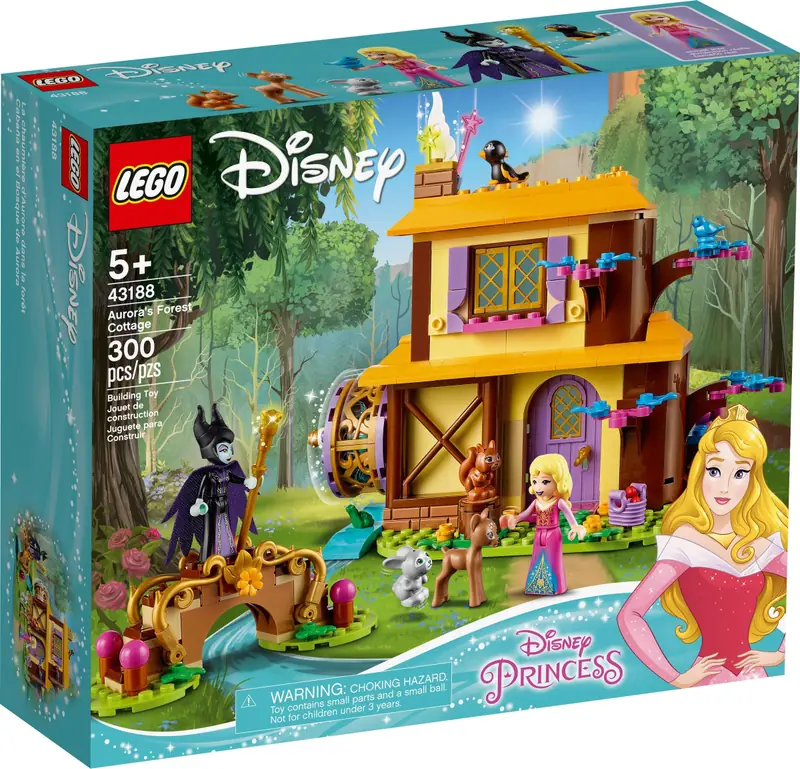 LEGO 43188 Leśna chatka Aurory zdjęcie 2
