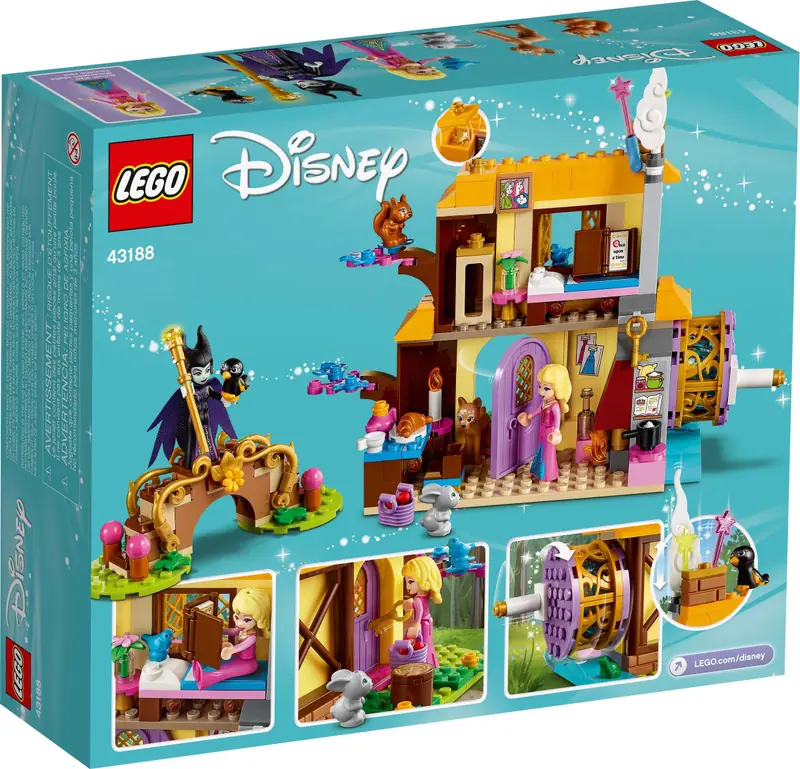 LEGO 43188 Leśna chatka Aurory zdjęcie 7