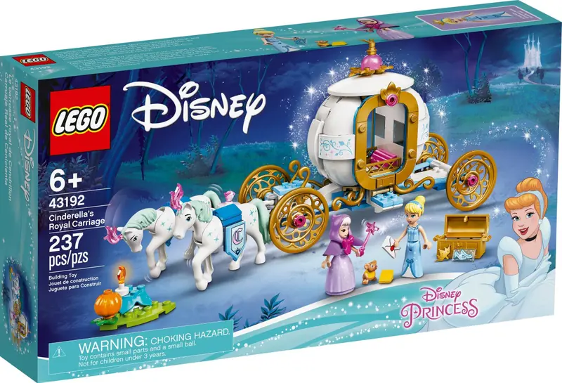 LEGO 43192 Królewski powóz Kopciuszka zdjęcie 5
