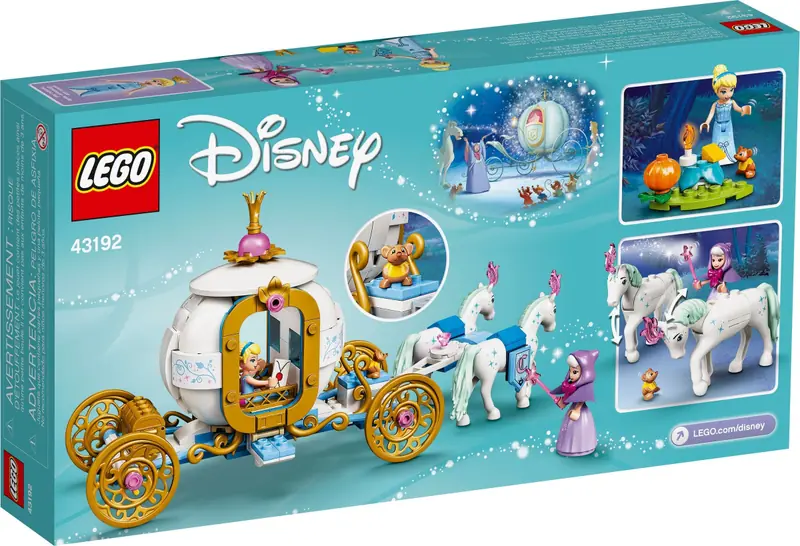LEGO 43192 Królewski powóz Kopciuszka zdjęcie 4