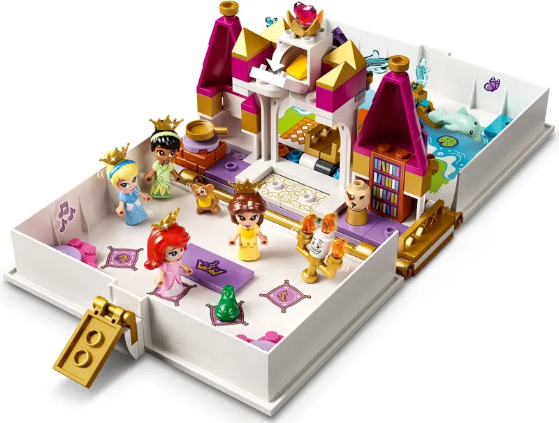 LEGO 43193 Książka z przygodami Arielki, Belli, Kopciuszka i Tiany zdjęcie 7
