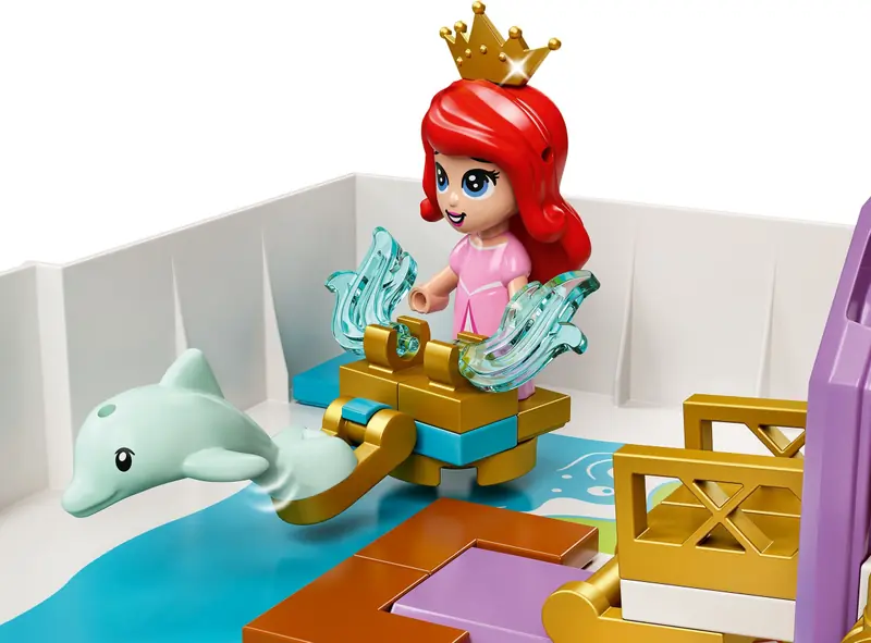 LEGO 43193 Książka z przygodami Arielki, Belli, Kopciuszka i Tiany zdjęcie 12