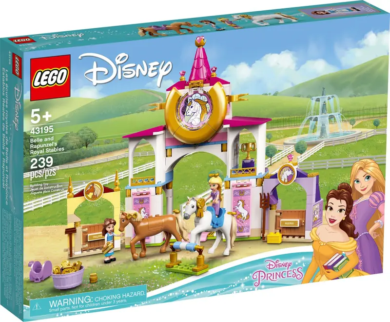 LEGO 43195 Królewskie stajnie Belli i Roszpunki zdjęcie 6