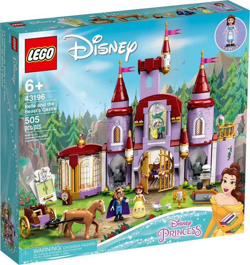 LEGO 43196 Zamek Belli i Bestii zdjęcie 7
