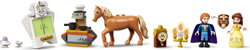 LEGO 43196 Zamek Belli i Bestii zdjęcie 8