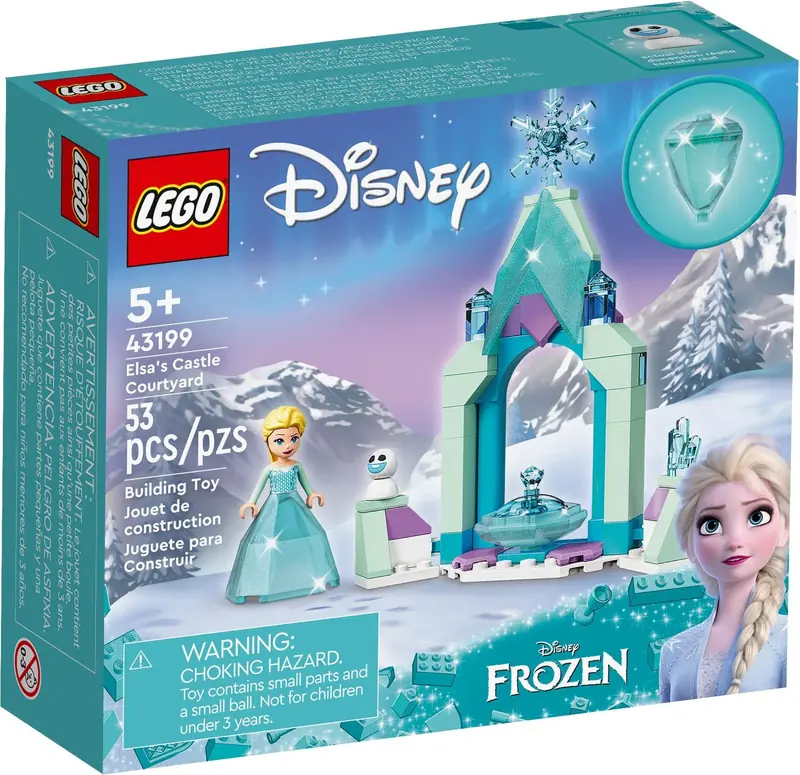 LEGO 43199 Dziedziniec zamku Elzy zdjęcie 2