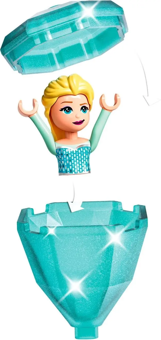 LEGO 43199 Dziedziniec zamku Elzy zdjęcie 4