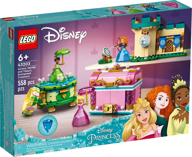 LEGO 43203 Zaklęte twory Aurory, Meridy i Tiany zdjęcie 8