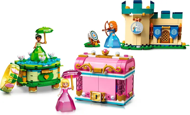 LEGO 43203 Zaklęte twory Aurory, Meridy i Tiany zdjęcie 3