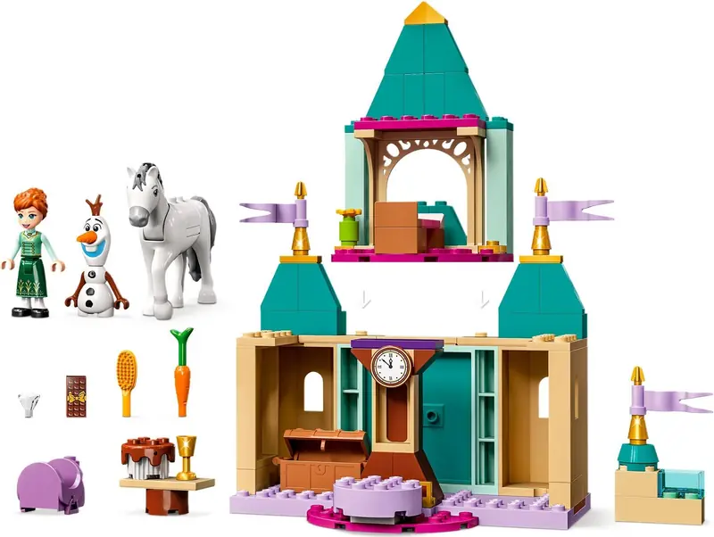 LEGO 43204 Zabawa w zamku z Anną i Olafem zdjęcie 3