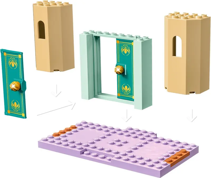 LEGO 43204 Zabawa w zamku z Anną i Olafem zdjęcie 5