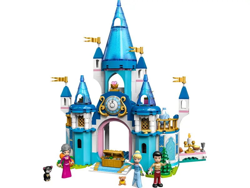 LEGO 43206 Zamek Kopciuszka i księcia z bajki