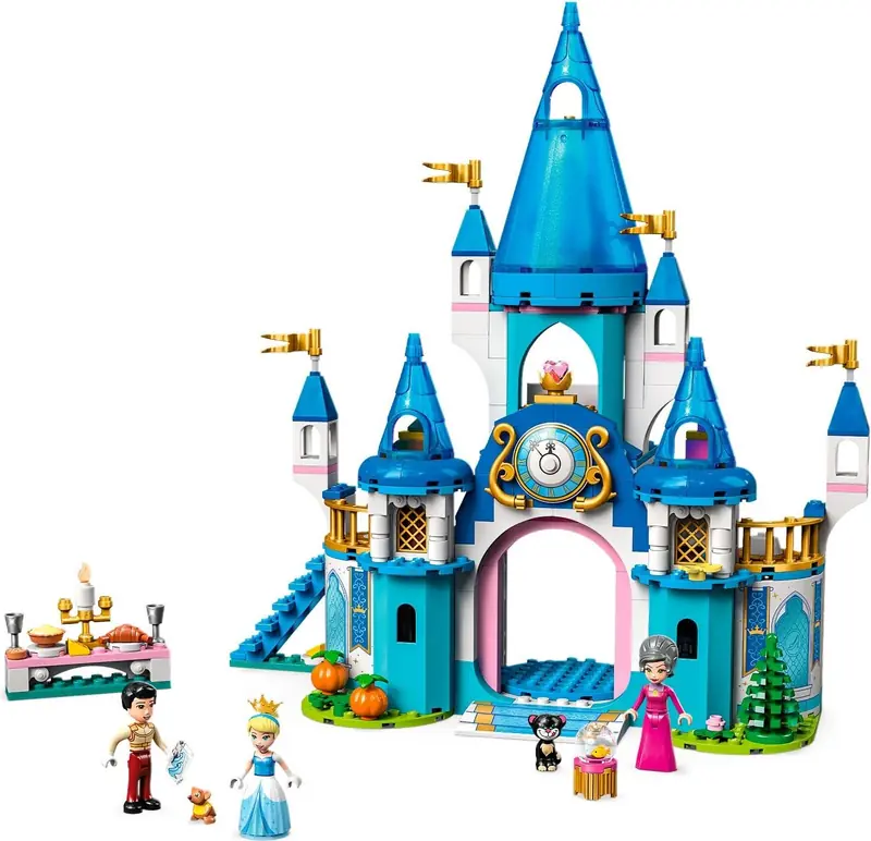 LEGO 43206 Zamek Kopciuszka i Księcia z bajki zdjęcie 6