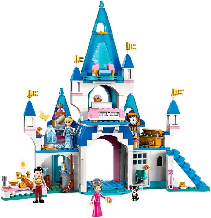 LEGO 43206 Zamek Kopciuszka i Księcia z bajki zdjęcie 4