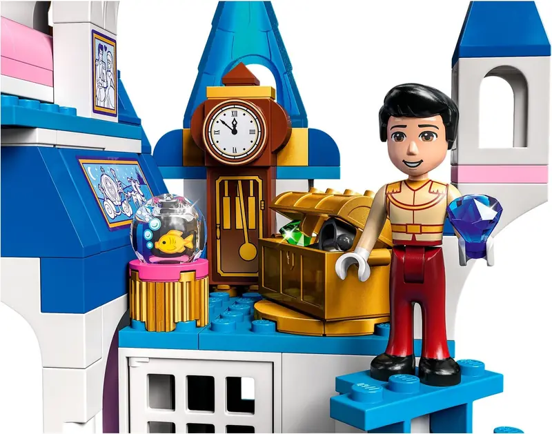 LEGO 43206 Zamek Kopciuszka i Księcia z bajki zdjęcie 5